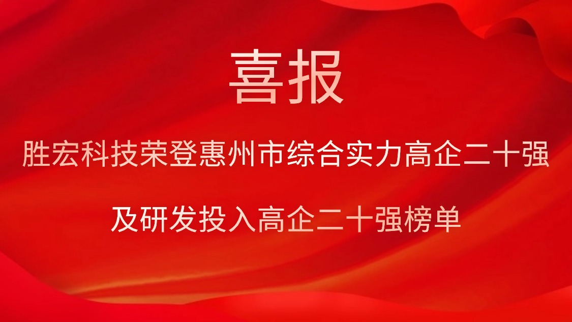 非凡娱乐科技荣登惠州市综合实力高企二十强及研发投入高企二十强榜单